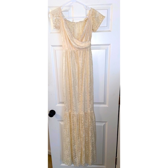 Dresses & Skirts - Maternity Gown-WORN ONCE